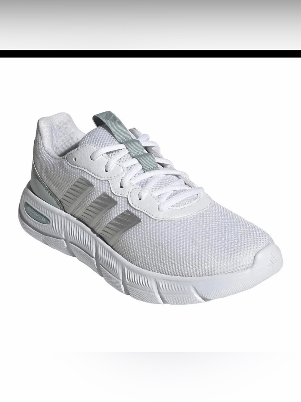 Adidas Women's Cloudfoam Flex Laces Sneaker BC Athletic Shoe Size 6 M US